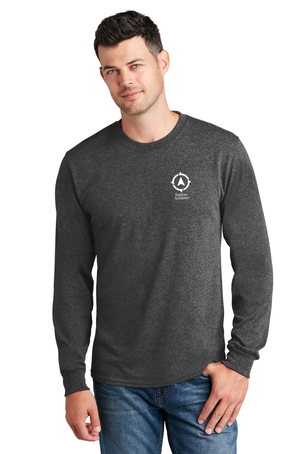 Port & Company Long Sleeve Core Cotton Tee PC54LS – Explore Academy ...